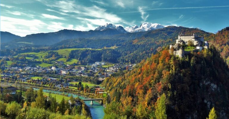 SALZBURG – EAGELS NEST – HOHENWERFEN CASTLE & WERFEN ICE CAVES ONE DAY TOUR – €470